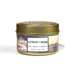 Citrus + Sage Soy Wax Candle